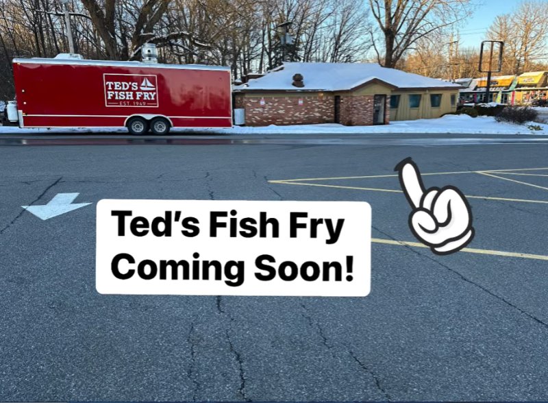 The old Pizza Hut location in Ballston Spa will soon become a Ted’s Fish Fry location. Image via Ted’s Fish Fry Facebook page.
