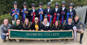 Skidmore Riding Team Finishes Third in National Championship