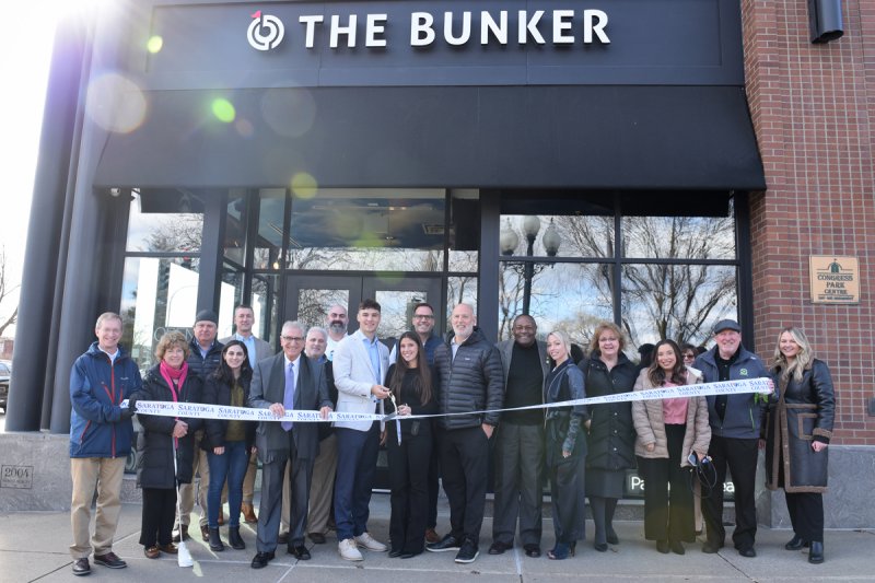 The Bunker celebrated its grand opening last week during a ribbon cutting ceremony hosted by the  Saratoga County Chamber of Commerce. Photos by Super Source Media.