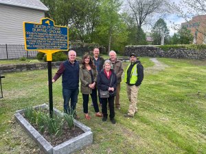 Gideon Putnam Burying Ground Historic Marker Restored