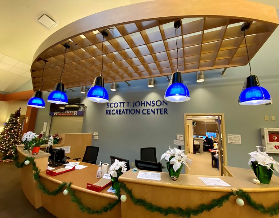 The southside rec center has been named the Scott Johnson Recreation Center. Photo by Thomas Dimopoulos.