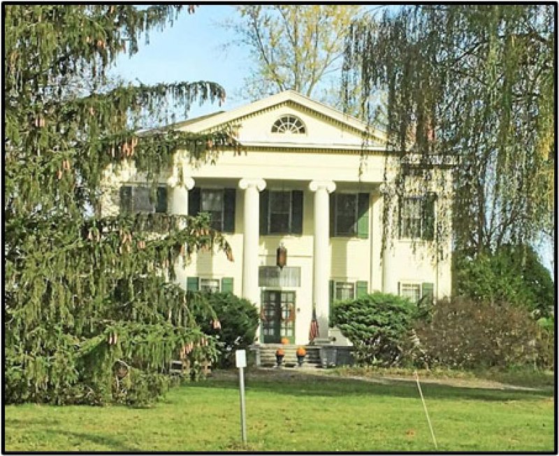 Peebles Home – Brookwood Manor Photo provided by The Saratoga County History Roundtable.