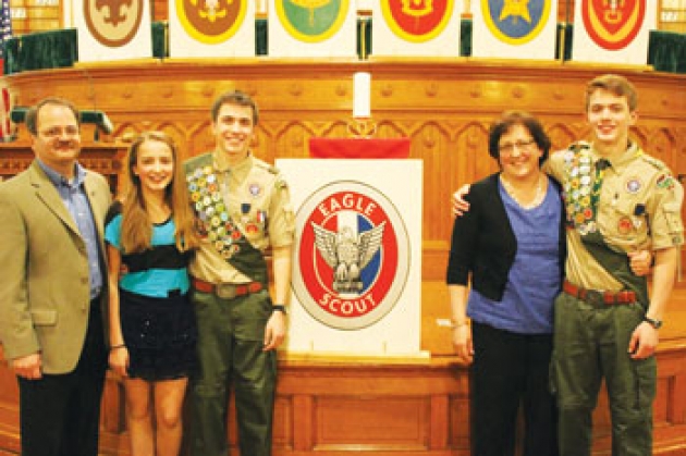 Kevin Blake Earns Eagle Scout Award