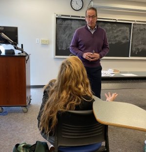 Legislator and Political Analyst Mark Grimm Visits Skidmore College