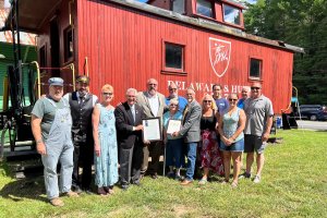 The Town of Greenfield Recognizes Family for Their Contribution of a Historic Landmark