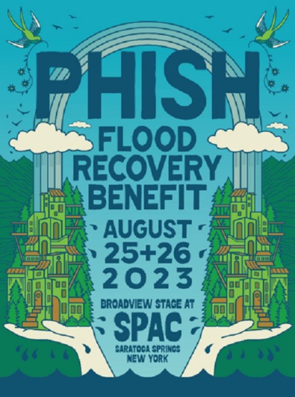 PHISH : Two Special Shows at Saratoga Announced; Tickets Available NOW