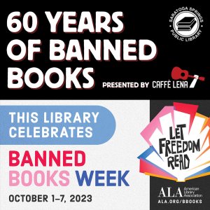 Let Freedom Read: 60 Years of Banned Books Event at Library Oct. 5