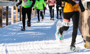 Snowshoe Race at Brookhaven Winter Park