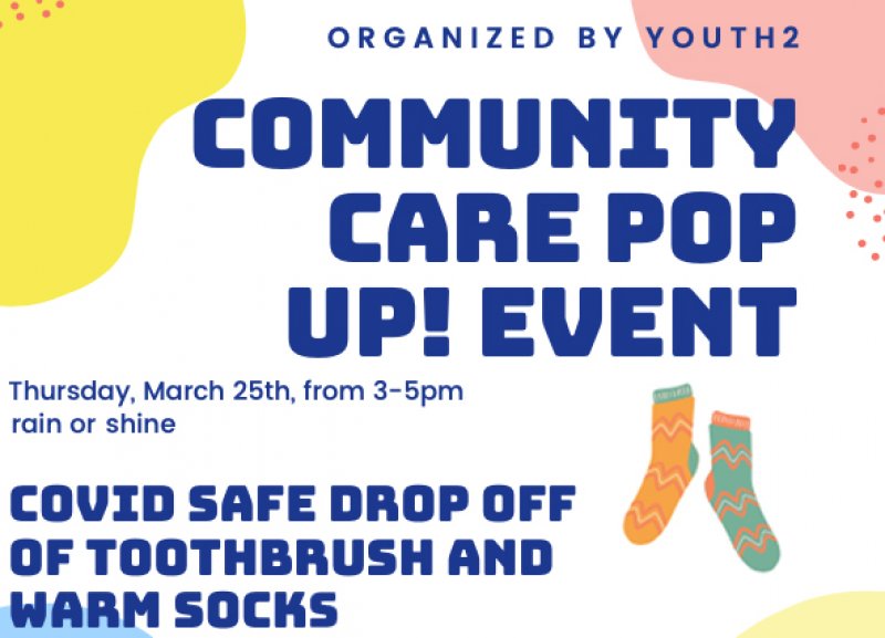 Youth2’s First Community Care Pop Up Event