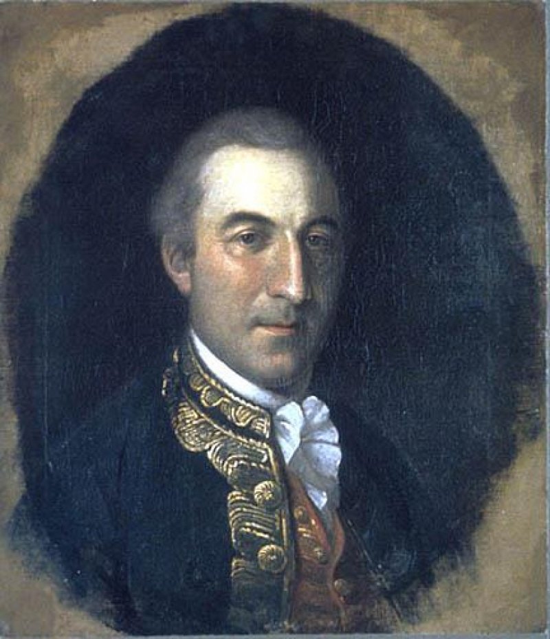Francois-Jean de Chastellux. 1782 Charles Willson Peale. Photo provided by The Saratoga County History Roundtable.