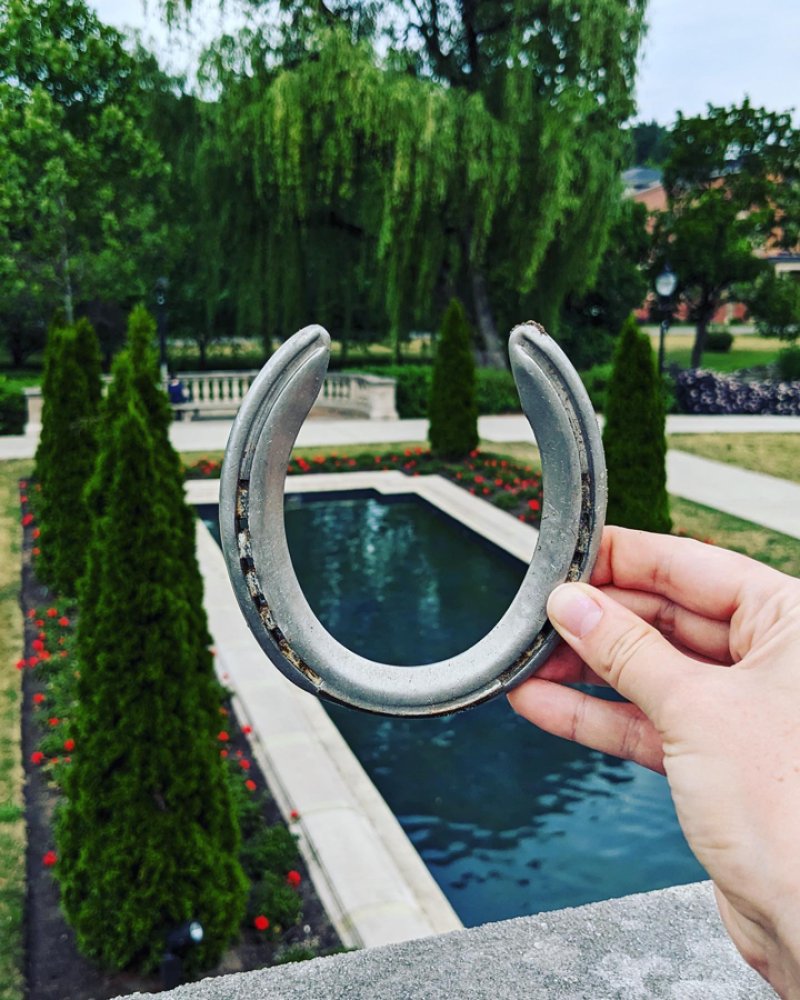 Three hundred horseshoes hidden around  Saratoga Springs. Find one, and it’s yours.  Photos provided from last year&#039;s event. 