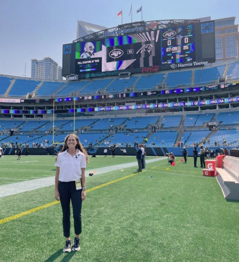 Congratulations to former Roohan Realty intern and Saratoga Springs native, Elle Valentine, on securing a full season athletic training/physical therapy internship with the Carolina Panthers.