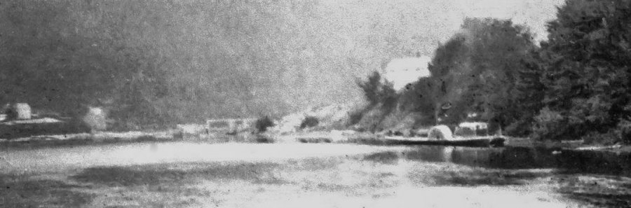 The only known photograph of a Sacandaga River Steamboat.  Photo Source: Edinburgh Historian Priscilla Edwards,  provided by The Saratoga County History Roundtable.