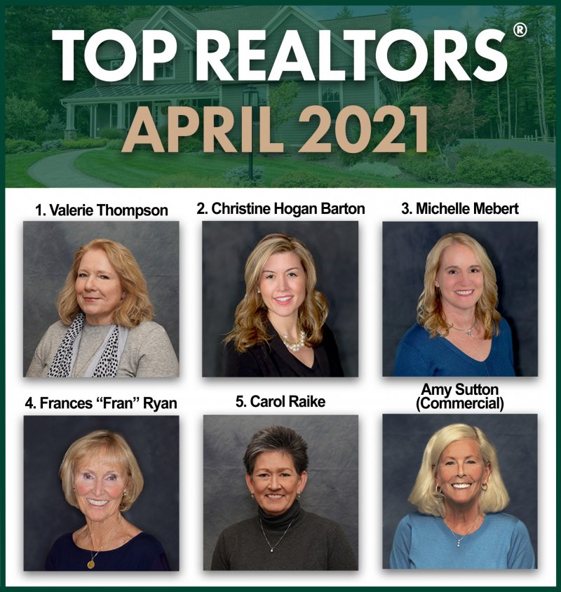 Top Saratoga REALTORS® for April