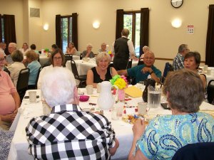 Ballston Area Senior Citizens Celebrate Return to the Milton Community Center