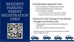 City of Saratoga Springs Residents Can Obtain Free Permits for  Parking Garages, Surface Lots